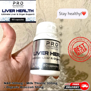 LIVER HEALTH ORGAN SUPPORT LIV52 PRO NUTRITION UK 60 Caps Detox Liver